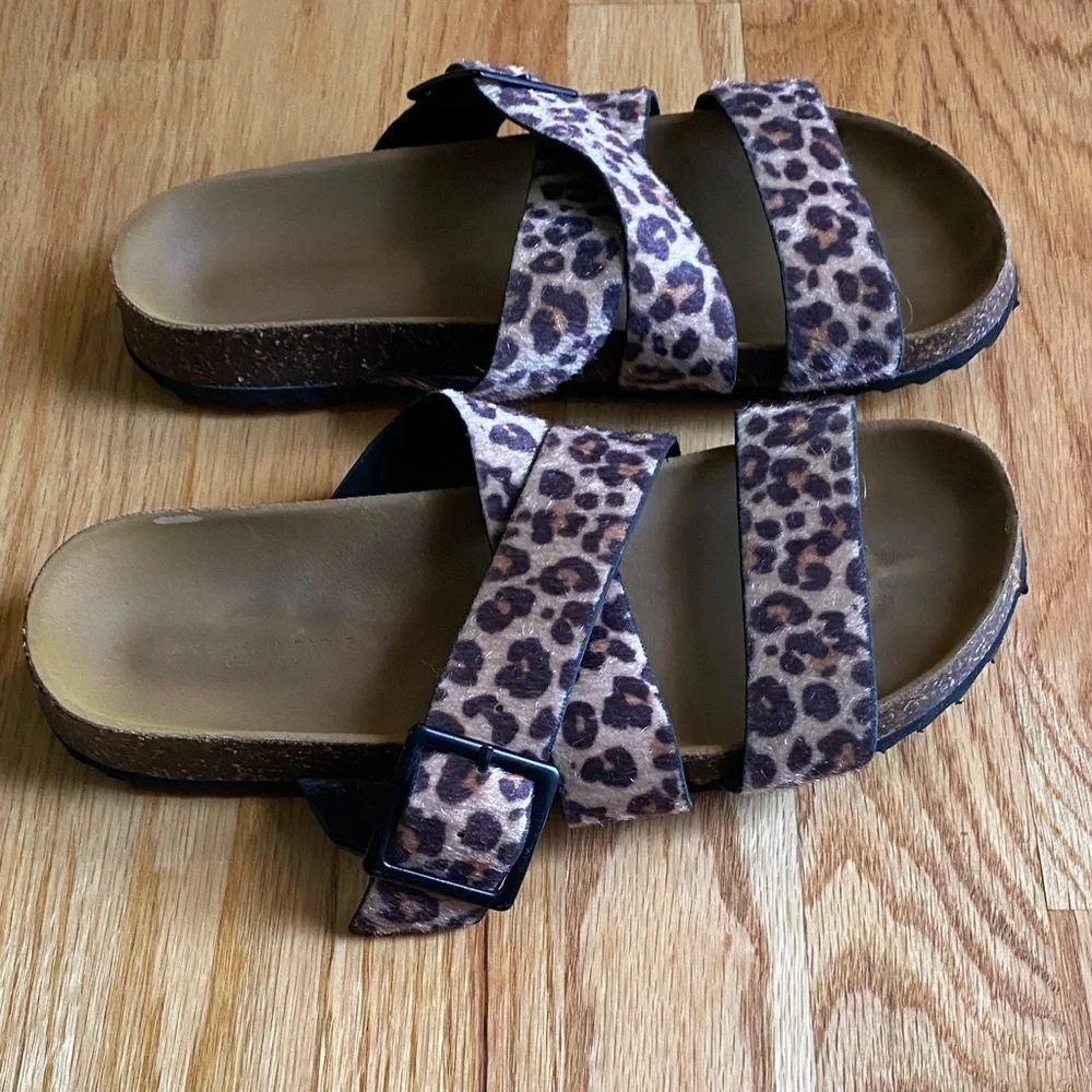 Leopard Print Women's Sandals